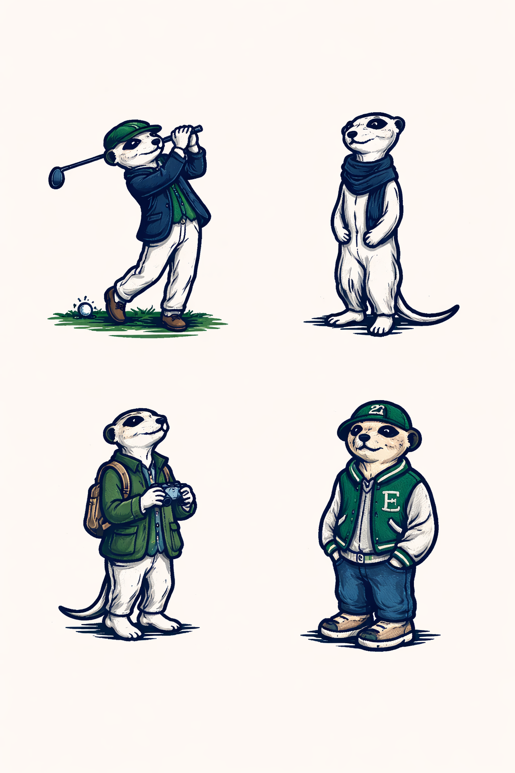 Personagens «Suricatas»